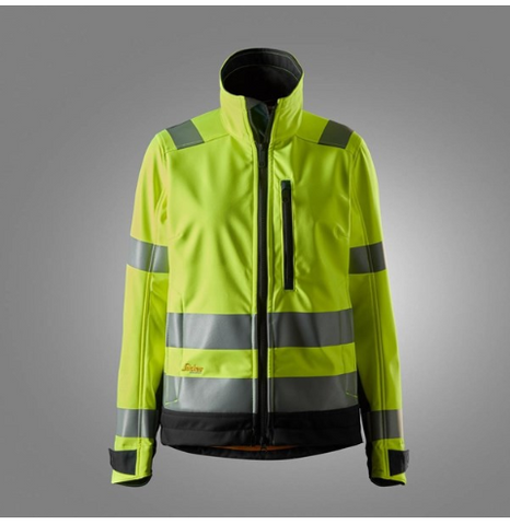 1237 High-Vis Softshelljakke Dame - SNICKERS