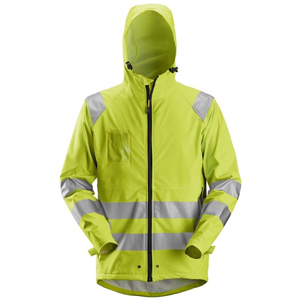 High-Vis PU-Regnjakke -SNICKERS